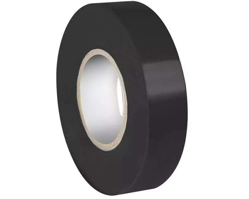 Adam Hall Isolierband 580819 PVC 0.19 mm x 19 mm x 20 m Schwarz