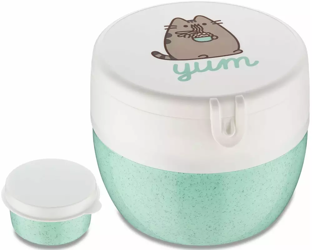 Koziol Lunchbox Bento Pusheen 450 ml, Mint/Türkis