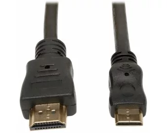 EATON TRIPPLITE High-Speed HDMI to Mini HDMI Cable, with Ethernet, M/M, 10ft.