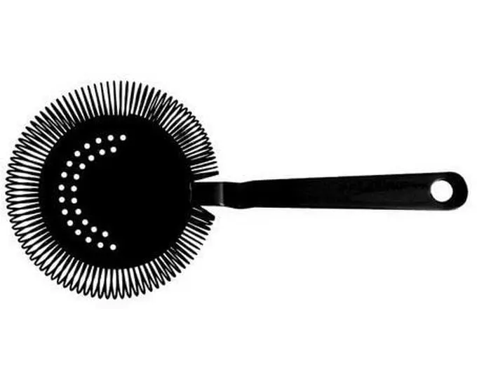 Speakeasy Hawthorn Strainer 1 Stück, Schwarz