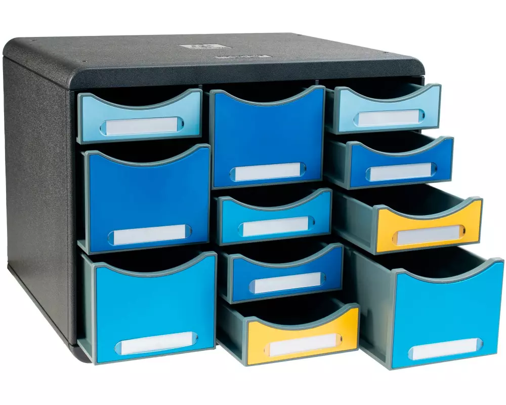 Exacompta Schubladenbox Bee Blue Store Box Multi