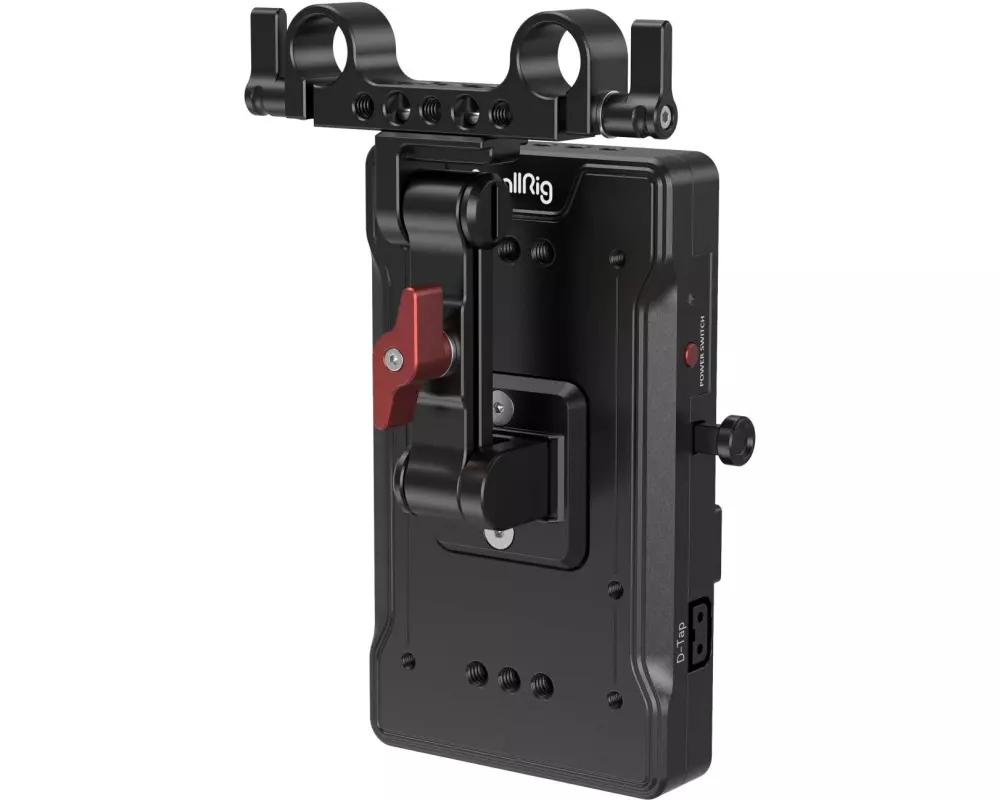 Smallrig Advanced V-Mount Akku-Montageplatte mit verstellbarem Arm