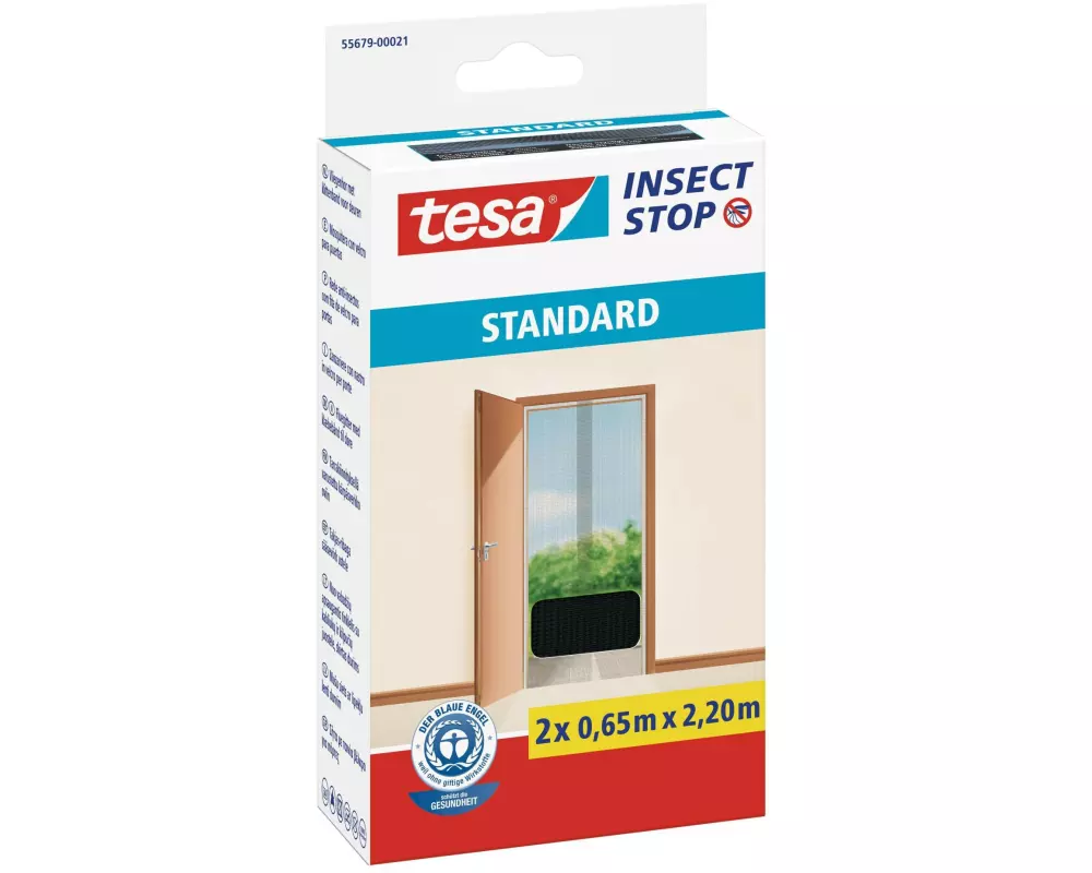 tesa Fliegengitter Insect Stop Standard Türen anthrazit