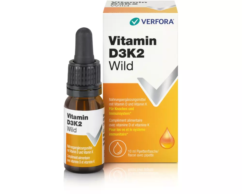 Wild Vitamin D3K2 Wild 10 ml