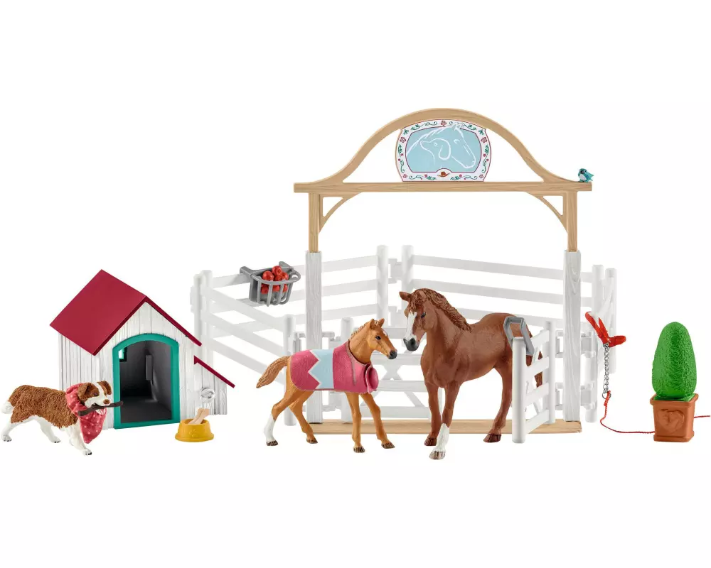 Schleich Spielfigurenset Horse Club Hannahs Gastpferde