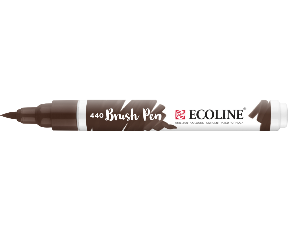 TALENS Ecoline Brush Pen 11504400 sepia dunkel