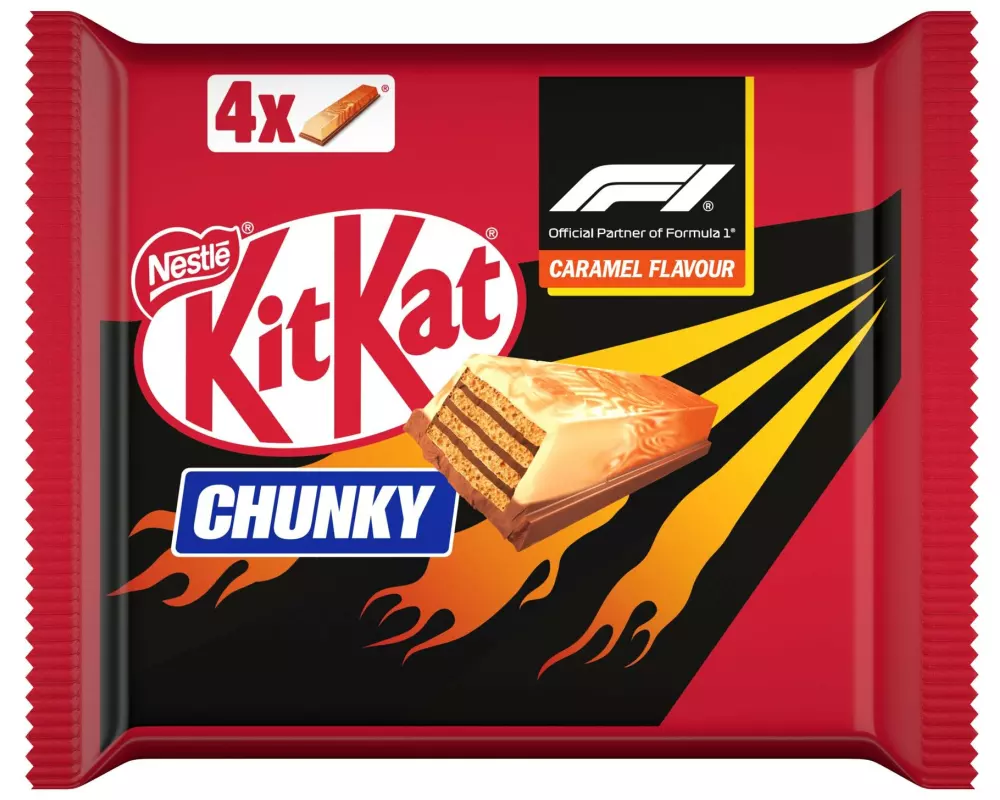 Nestlé Snacks Riegel KitKat Chunky Farbled F1 4 x 40 g