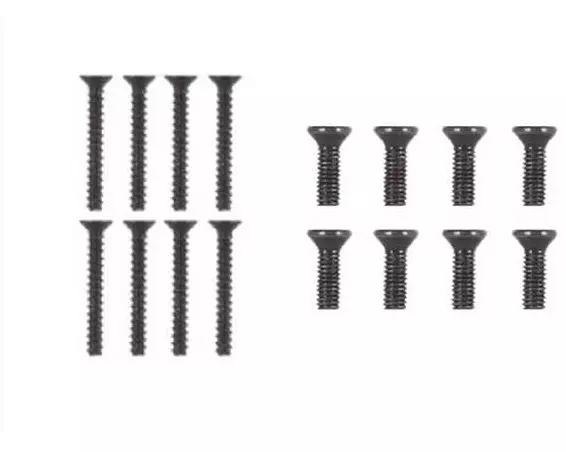 Absima Senkkopfschrauben M3 x 14 mm (8) / M2.5 x 8 mm (8)