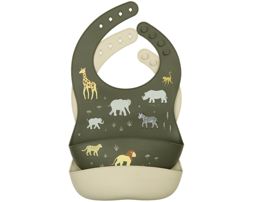 ALLC Silikonlätzchen 22x27cm SBSAGR06 Savannah