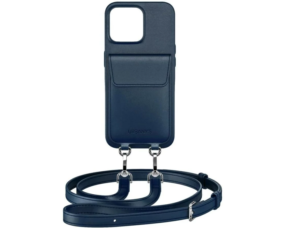 Urbany's Necklace Case Handykette+ iPhone 16 Pro Max Deep Sea