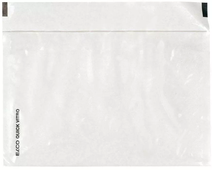 ELCO Dokumententasche Quick Vitro C6 Transparent, 250 Stück