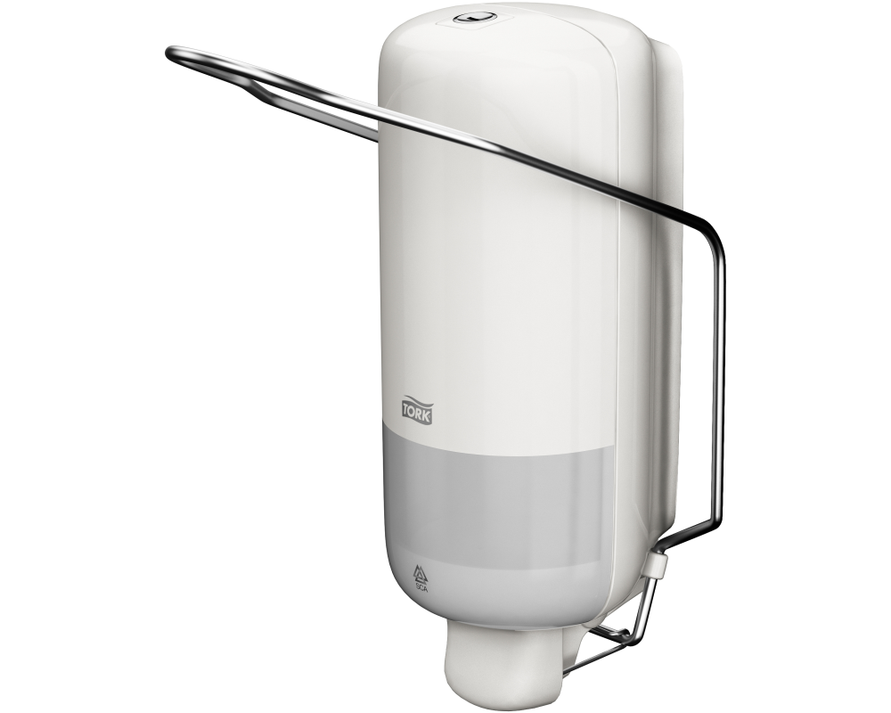 TORK Seifenspender S1 560100 weiss, mit Griff 30x11x11cm