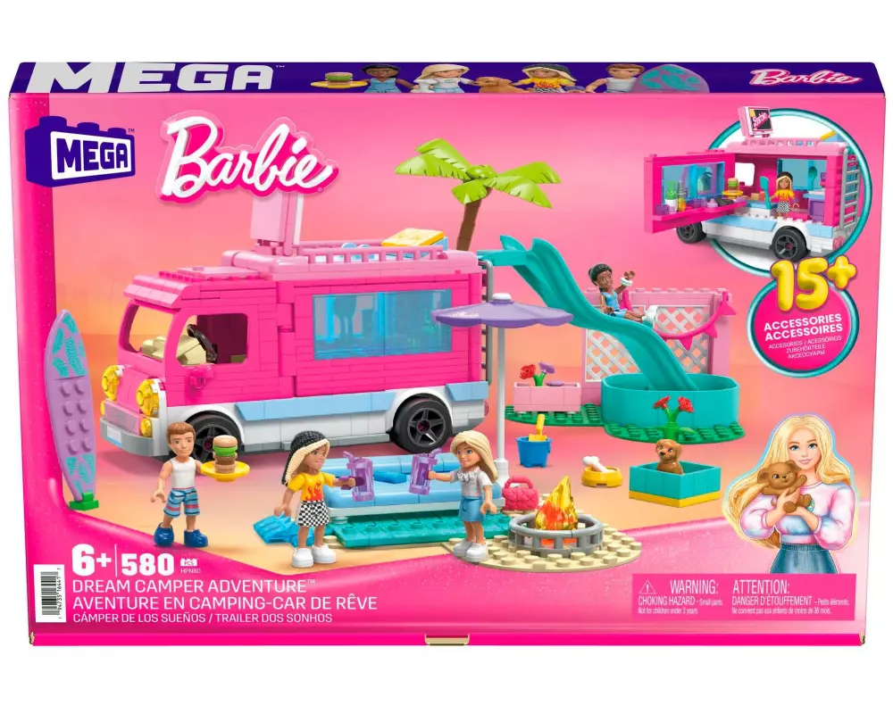 Mega Construx Barbie Super Abenteuer-Camper