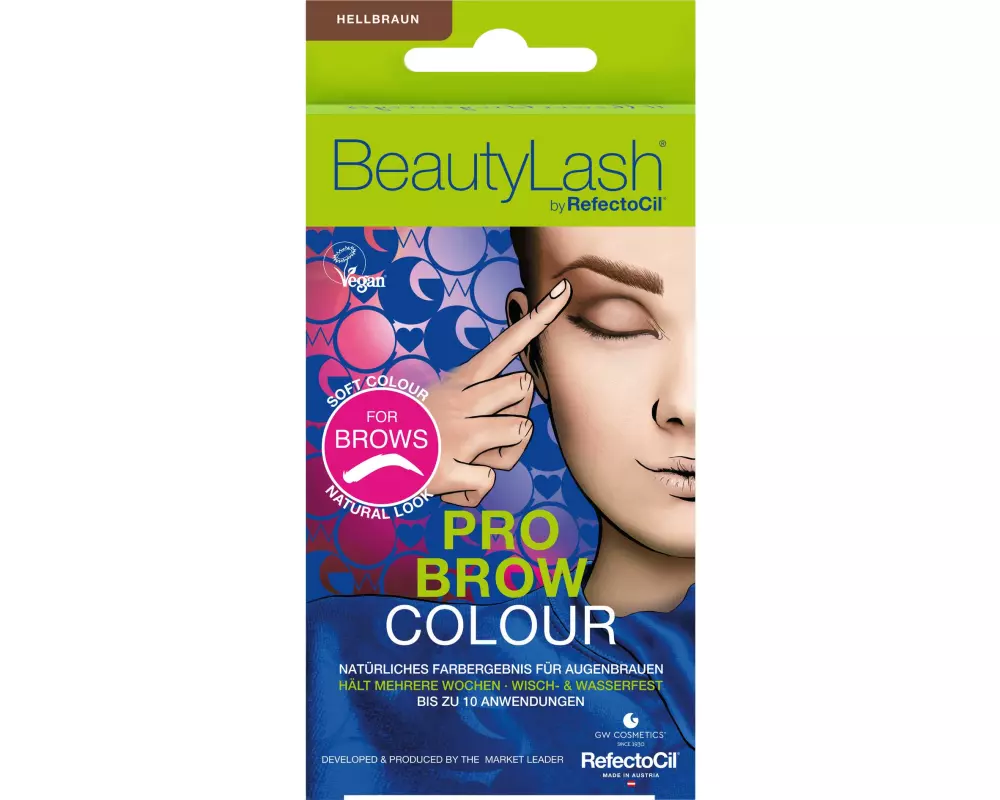 BeautyLash Augenbrauenfarbe Pro Brow Colour Light Brown