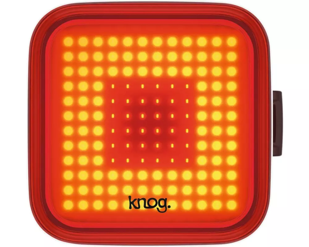 knog. Velolampe Blinder Square Rücklicht, Schwarz