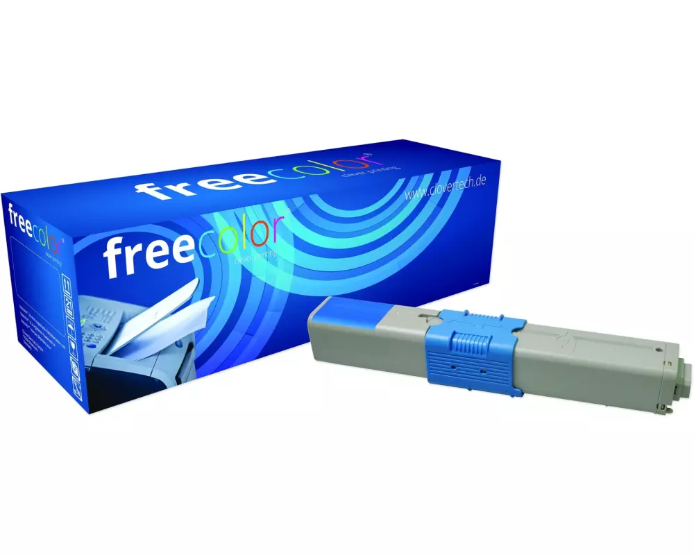 Freecolor Toner OKI 44469xxx Cyan