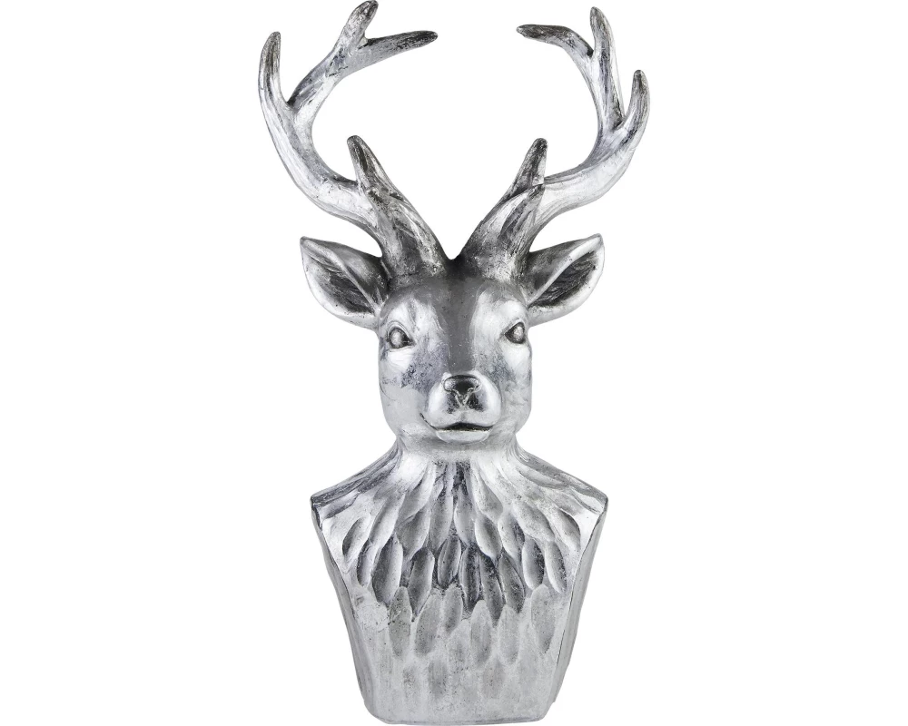 EGLO Weihnachtsfigur Hirsch Lamlash Weihnachtsdeko, Silber