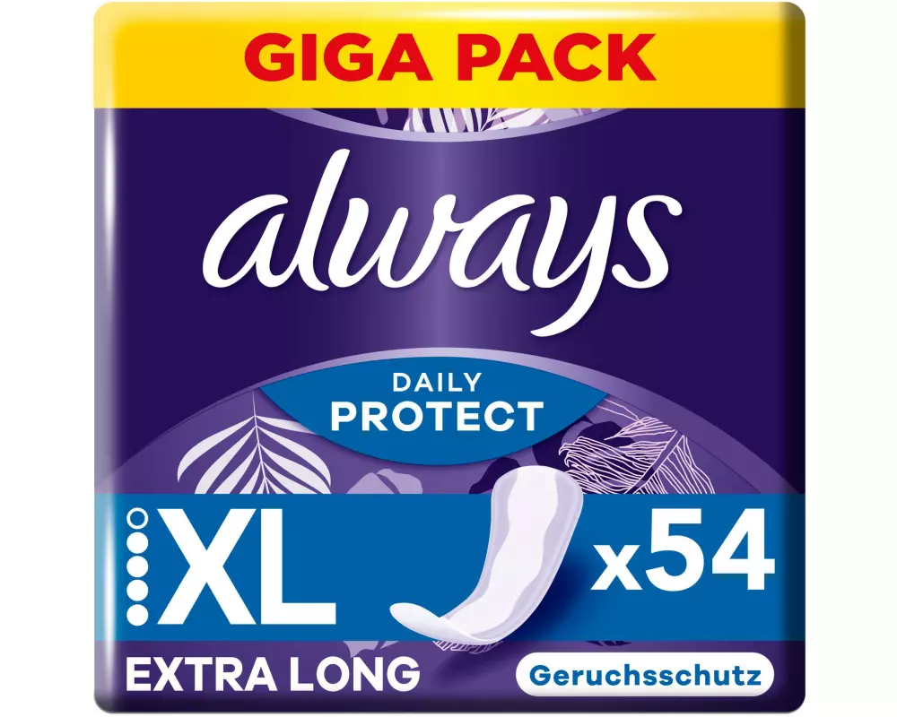 Always Slipeinlage Daily Protect Extra Long 54 Stück