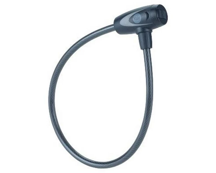 Yale Veloschloss YCK0 Kabelschloss mit Schlüssel, 60 cm