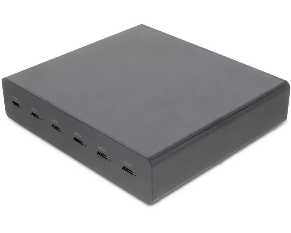 LMP SmartCharge 72 W 6x USB-C (inkl. 6x Kabel 0.3 m)