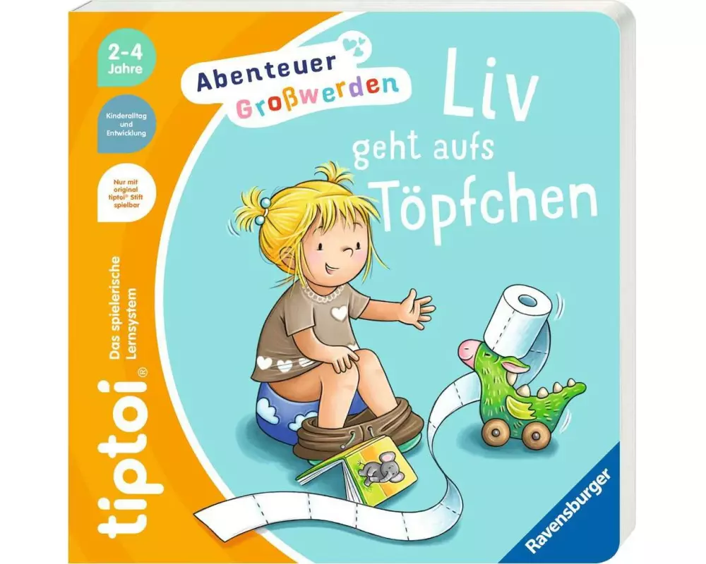 tiptoi Lernbuch Liv geht aufs Töpfchen