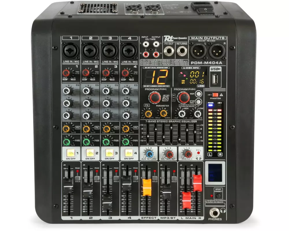 Power Dynamics Mischpult PDM-M404A