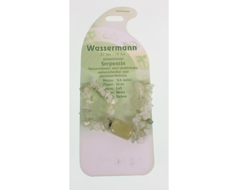ROOST Armband Wassermann G247 Serpentin