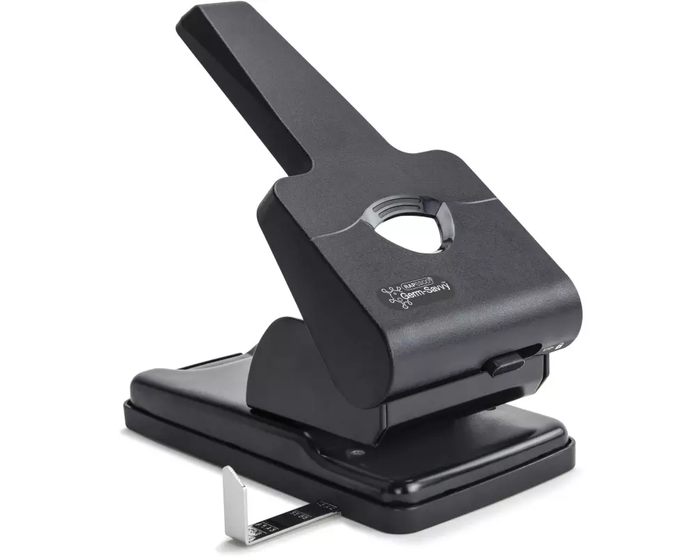 Rapesco Locher Germ-Savvy 865-P2 63 Seiten, Schwarz