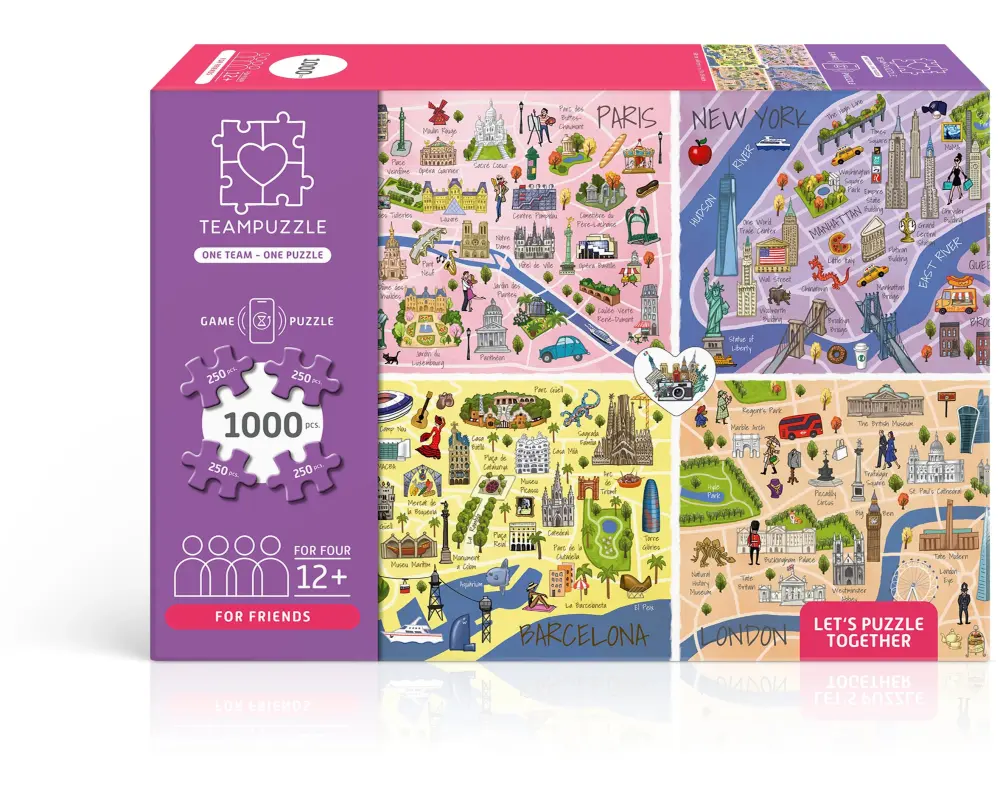 Teampuzzle Puzzle City Trip