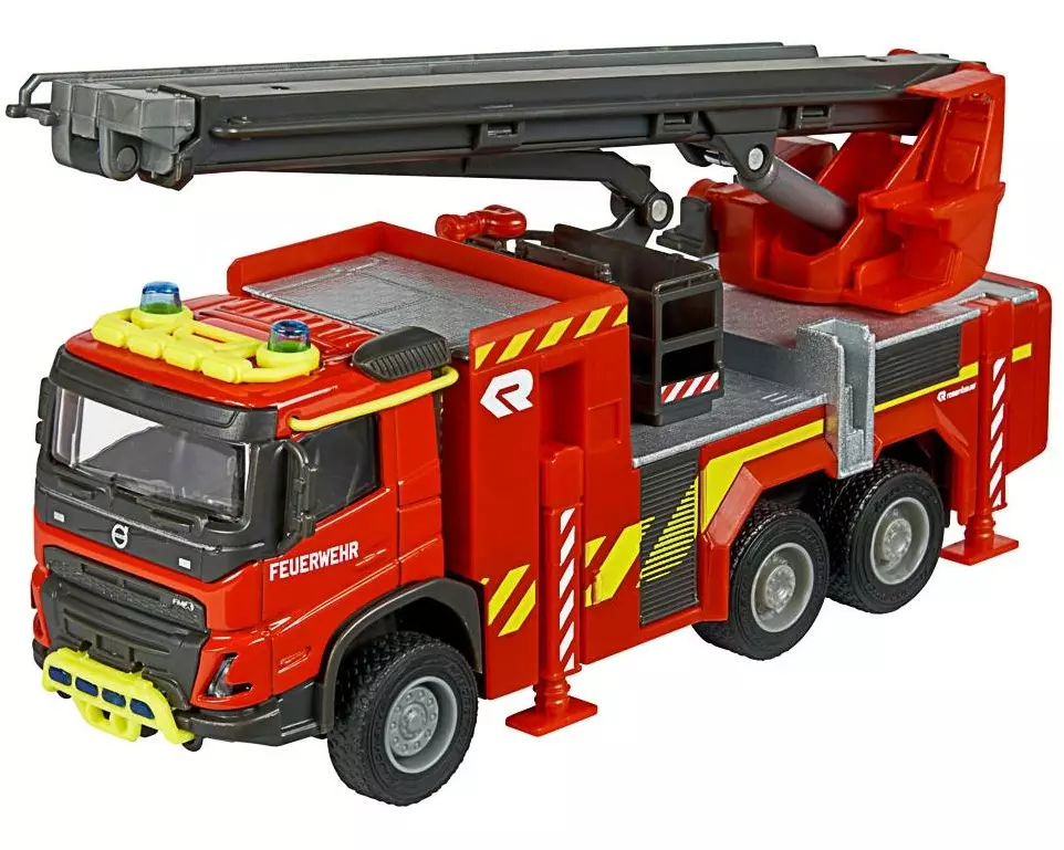 Majorette Rettungsfahrzeug Volvo FMX Truck Feuerwehrwagen