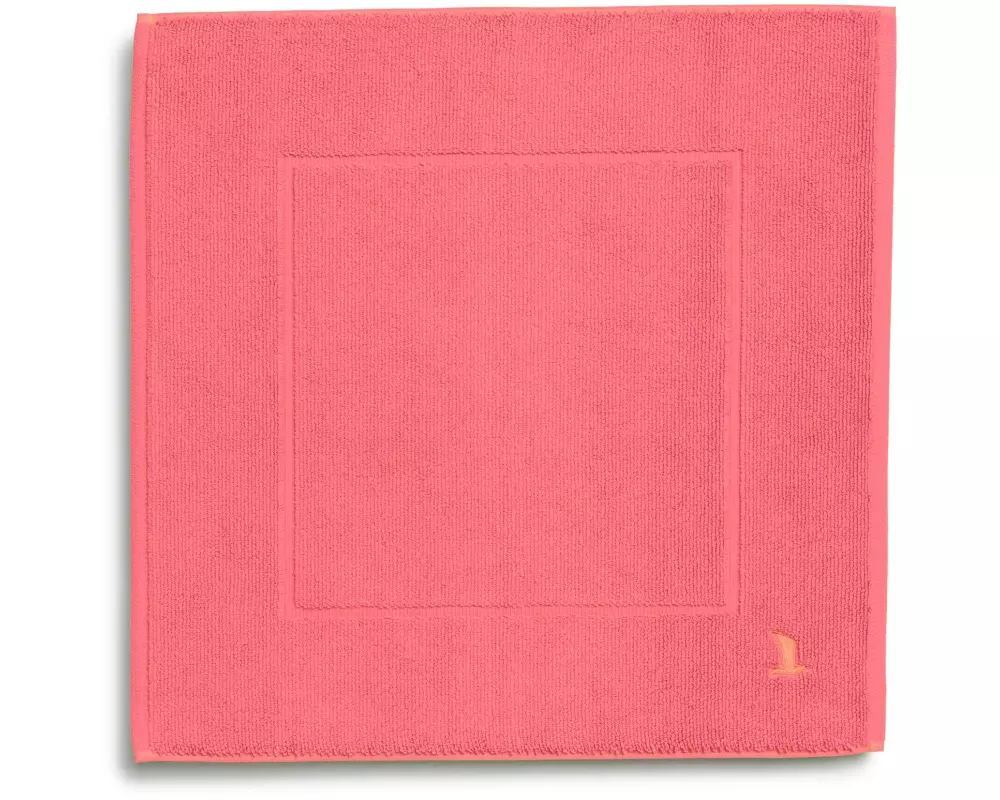 Möve Badteppich Superwuschel 60 x 60 cm, Coral/Koralle
