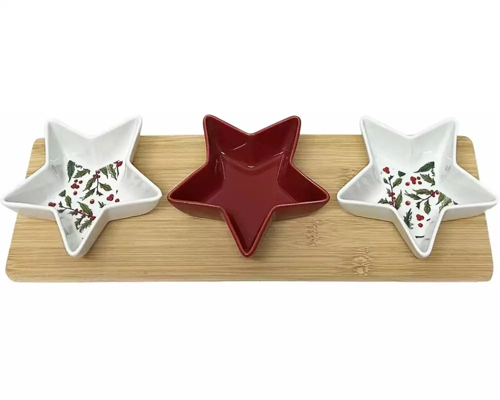 Dameco Snack Schalen Sterne 4-teilig