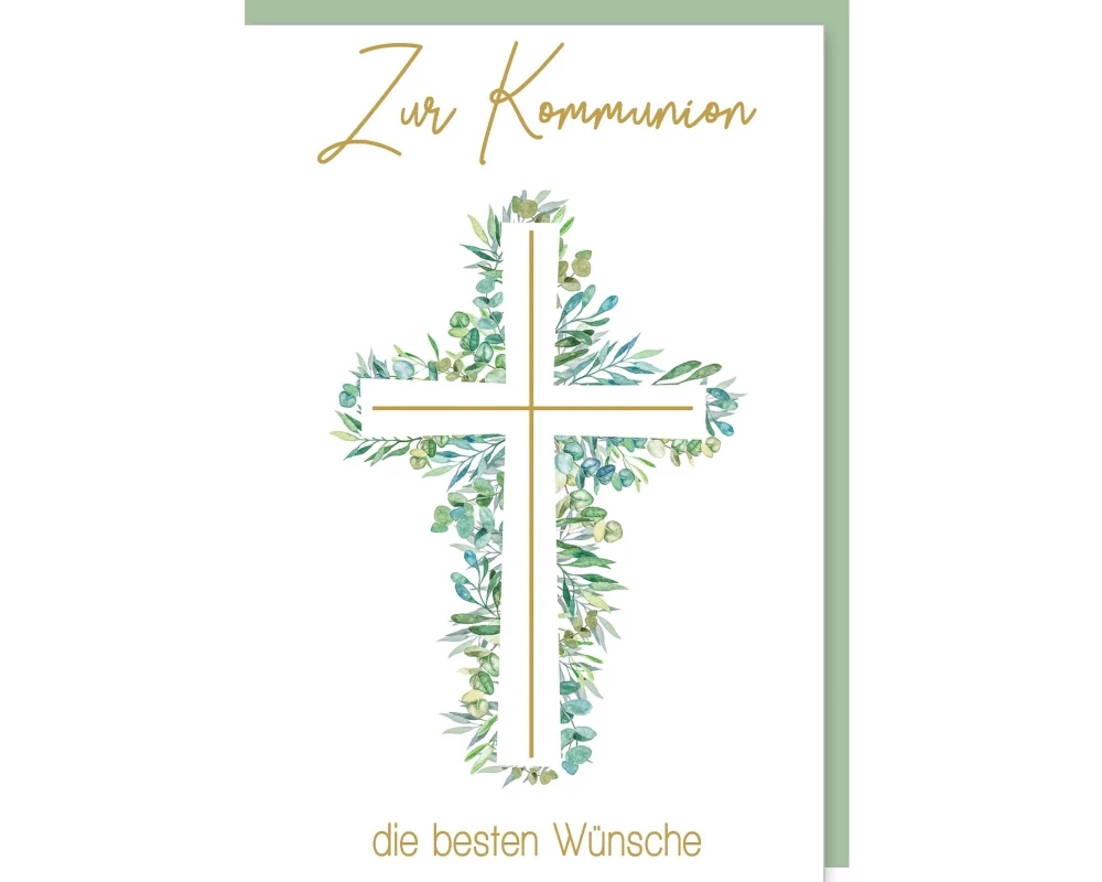 Braun + Company Glückwunschkarte Die besten Wünsche 11.5 x 17 cm