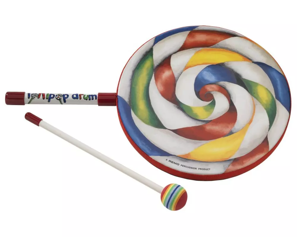 Remo Lollipop Drum 10 Zoll mit Schlägel
