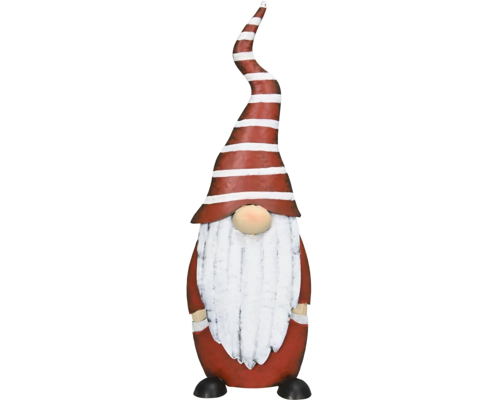 COCON Dekofigur Wichtel klein, Rot-Weiss