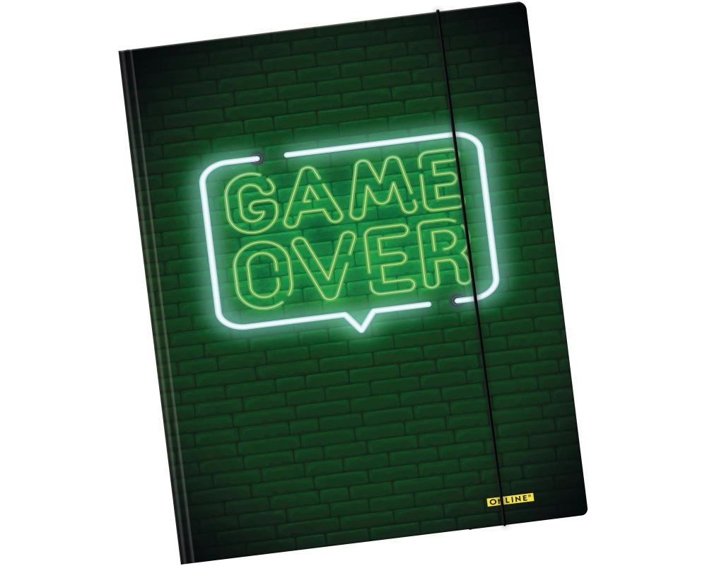 ONLINE Gummizugmappe A3 07925/6 Game Over