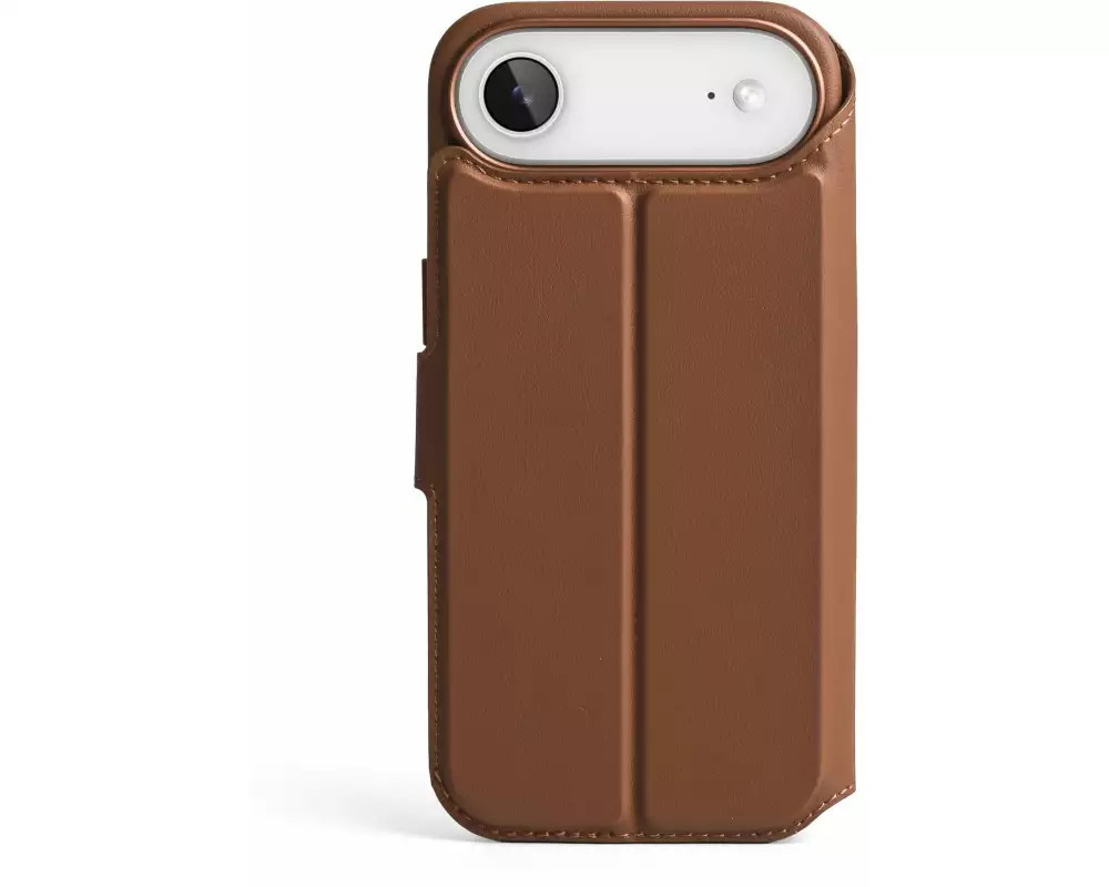 Vonmählen Book Cover Vegan Leather iPhone Air Brown