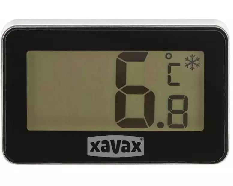 Xavax Digitales Thermometer Schwarz