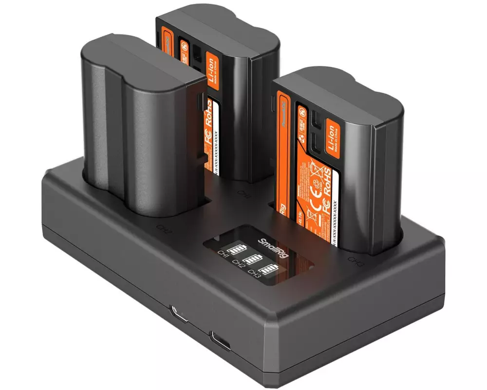 Smallrig Digitalkamera-Akku Kamera-Akku-Set für Nikon EN-EL15c
