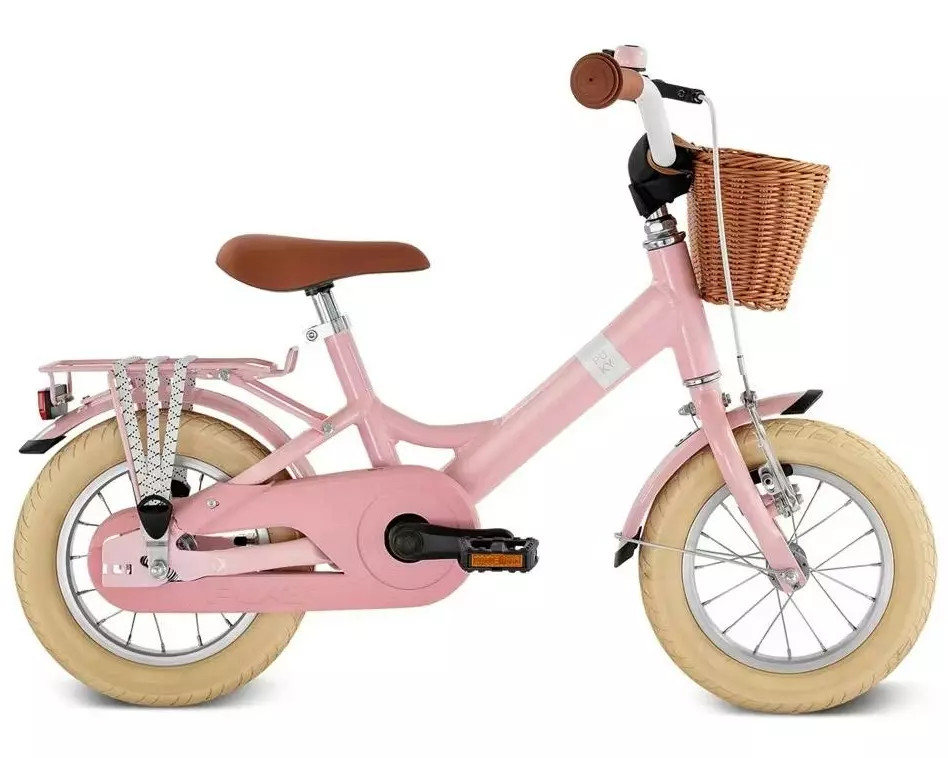 PUKY Kinderfahrrad Youke Classic 12" Retro Rosa