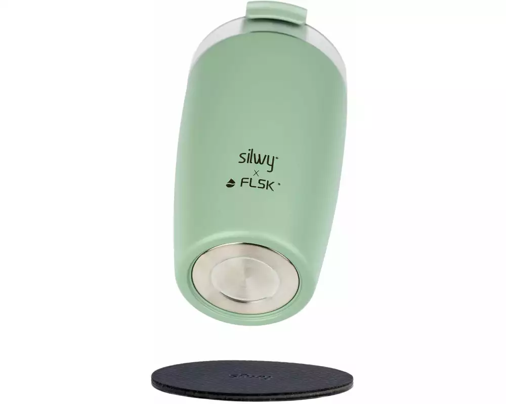 Silwy Magnet-Thermobecher Türkis