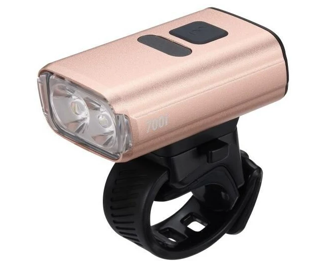 BBB Frontlicht NanoStrike 700i Lumen gold, USB-C, 7 Modi