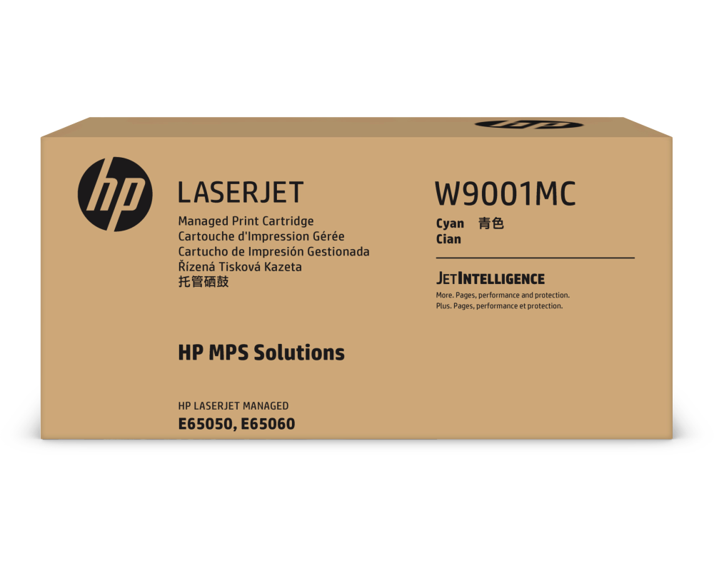 HP Toner-Modul Contract cyan W9001MC CLJ Managed E65050 28'000 S.