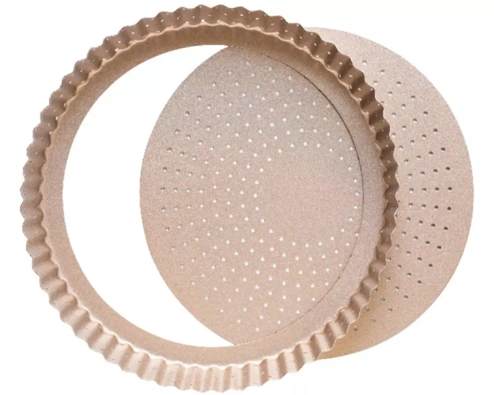 Decora Backform Rose Gold Line Rund, mikroperforiert, Rosa, Ø 25 cm