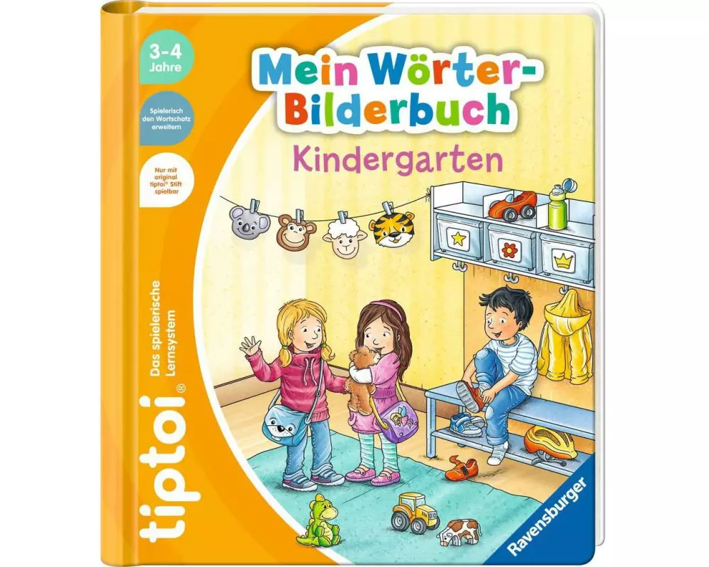 tiptoi Lernbuch Mein Wörter-Bilderbuch Kindergarten