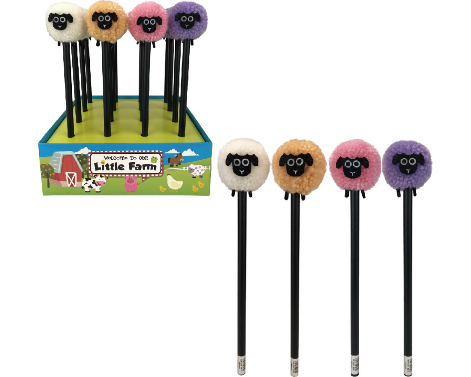 ROOST Bleistift 4 ass. HPTS-079 Schaf