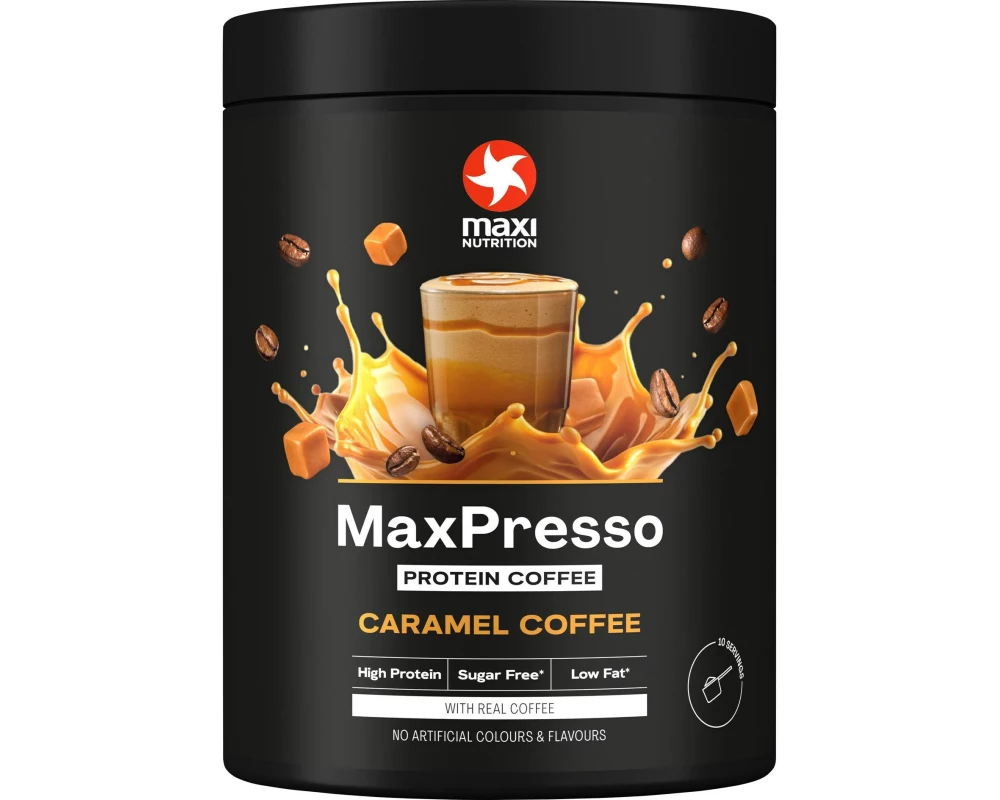 Maxi Nutrition Max Presso Proteinpulver Caramel/Kaffee 300 g