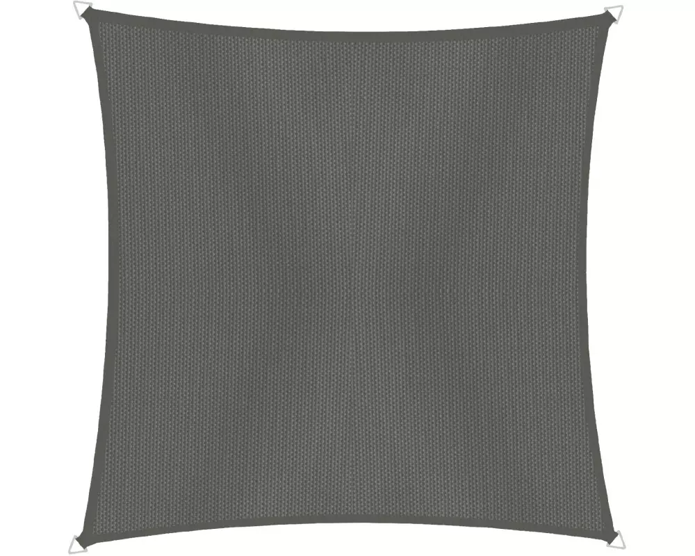 Windhager Sonnensegel Cannes, 5 x 5 m, Dreieckig, Anthrazit