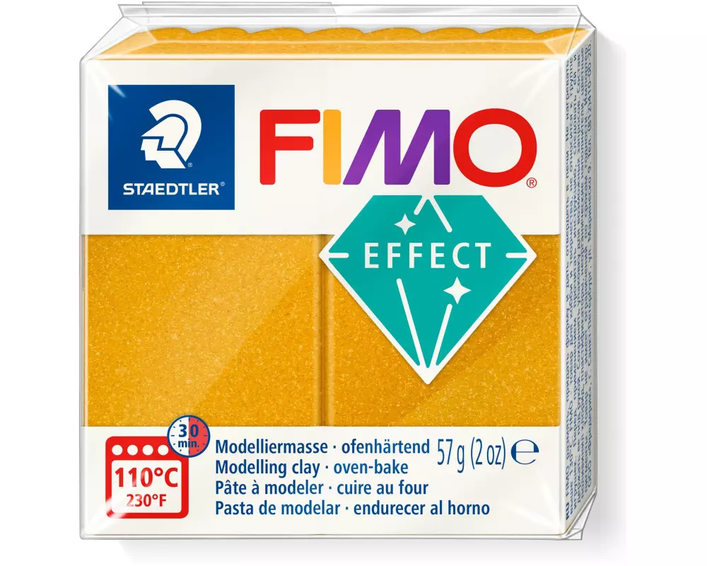Fimo Modelliermasse Soft Effect Gold, 57g