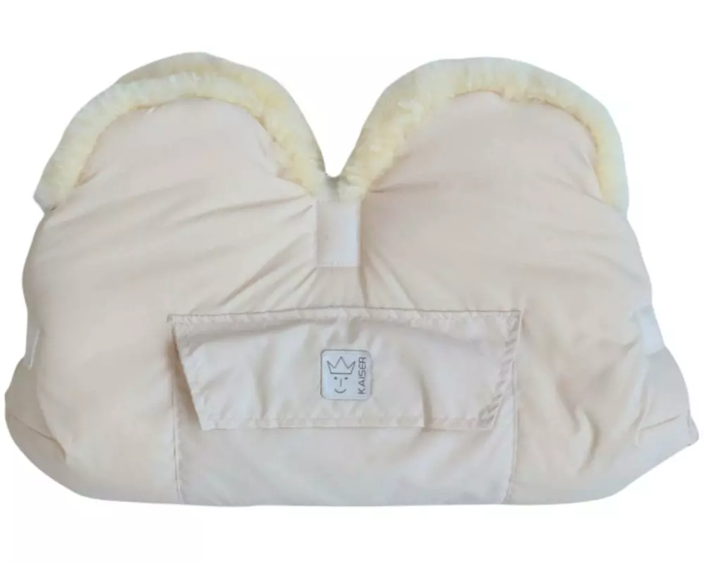 Kaiser Lammfell Handwärmer Big Cream